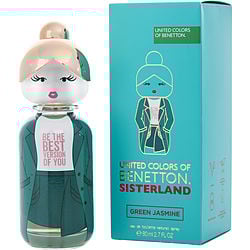 BENETTON SISTERLAND GREEN JASMINE by Benetton - EDT SPRAY 2.7 OZ
