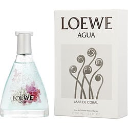 AGUA DE LOEWE MAR DE CORAL by Loewe - EDT SPRAY 3.4 OZ (NEW PACKAGING)