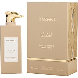 TRUSSARDI LIMITLESS SHOPPING VIA DELLA SPIGA by Trussardi - EAU DE PARFUM SPRAY 3.4 OZ