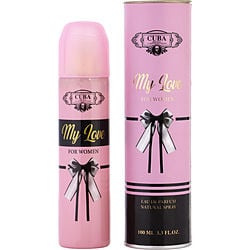CUBA MY LOVE by Cuba - EAU DE PARFUM SPRAY 3.3OZ