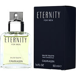 ETERNITY by Calvin Klein - EDT SPRAY 1.6 OZ (NEW PACKAGING)