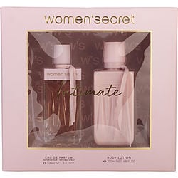 WOMEN'SECRET INTIMATE by Women' Secret - EAU DE PARFUM SPRAY 3.4 OZ & BODY LOTION 6.7 OZ