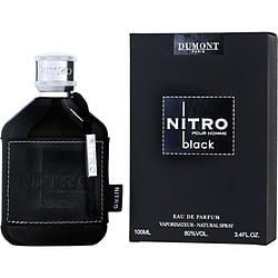 NITRO BLACK POUR HOMME by Dumont Paris - EAU DE PARFUM SPRAY 3.4 OZ