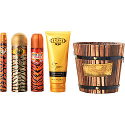 CUBA TIGER by Cuba - EAU DE PARFUM SPRAY 3.4 OZ & EAU DE PARFUM SPRAY 1.17 OZ & BODY SPRAY 6.7 OZ & BODY LOTION 6.6 OZ