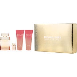 MICHAEL KORS WONDERLUST by Michael Kors - EAU DE PARFUM SPRAY 3.4 OZ & BODY LOTION 3.4 OZ & SHOWER GEL 3.4 OZ & EAU DE PARFUM 0.14 OZ MINI
