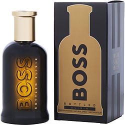 BOSS BOTTLED ELIXIR by Hugo Boss - PARFUM INTENSE SPRAY 3.4 OZ