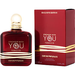 EMPORIO ARMANI STRONGER WITH YOU TOBACCO by Giorgio Armani - EAU DE PARFUM SPRAY 3.3 OZ