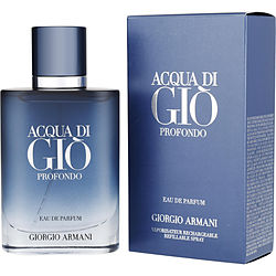 ACQUA DI GIO PROFONDO by Giorgio Armani - EAU DE PARFUM SPRAY REFILLABLE 1.7 OZ