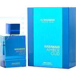 AL HARAMAIN AMBER OUD AQUA DUBAI by Al Haramain - EXTRAIT DE PARFUM SPRAY 3.4 OZ