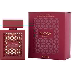 RAVE NOW ROUGE by Rave - EAU DE PARFUM SPRAY 3.4 OZ