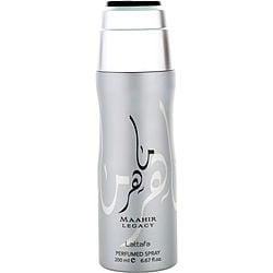 LATTAFA MAAHIR LEGACY by Lattafa - BODY SPRAY 6.67 OZ