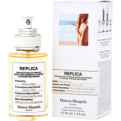 REPLICA BEACH WALK by Maison Margiela - EDT REFILLABLE SPRAY 1 OZ